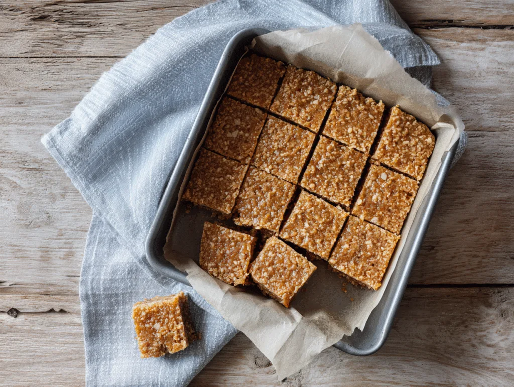 Carnivore Dessert Bars: A Low‑Carb, Animal-Based Treat for Keto and Carnivore Diets Carnivore Dessert Bars Overhead shot of baked carnivore dessert bars cut into squares in an 8x8 pan lined with parchment paper.