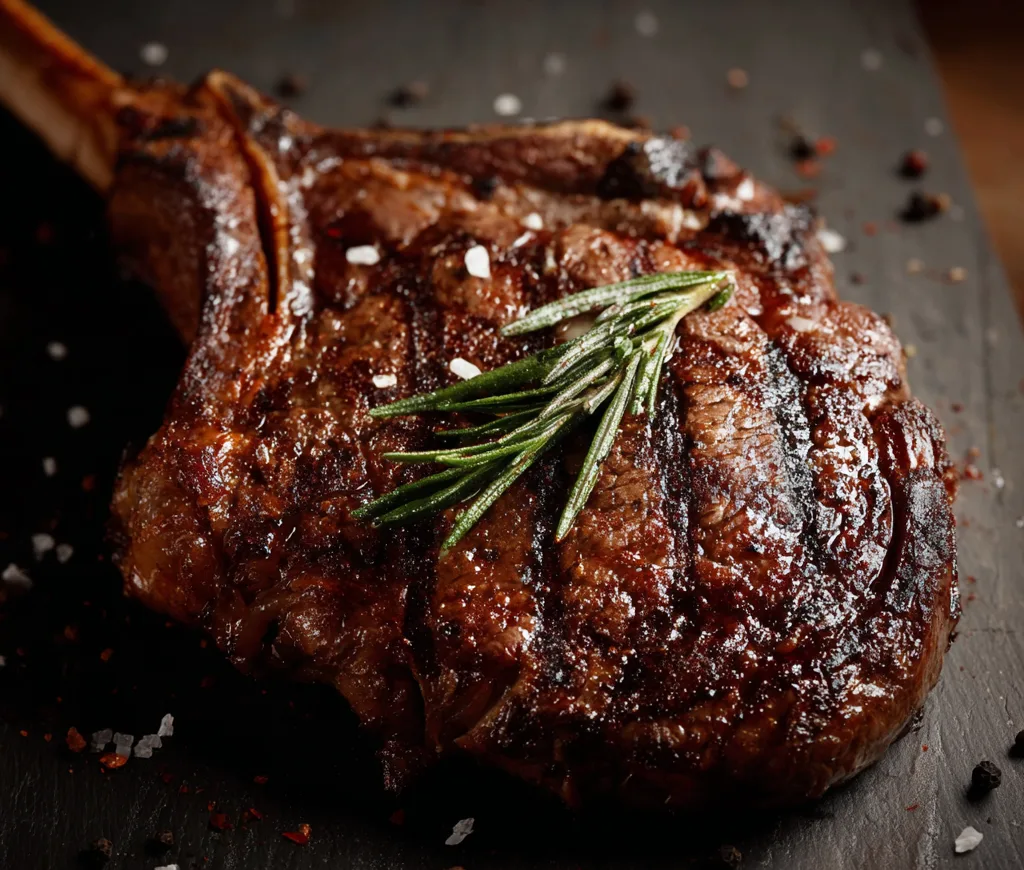 Carnivore Diet 7‑Day Meal Plan: Your Complete Guide for 4–6 Servings carnivore diet 7-day meal plan Grilled ribeye steak garnished with rosemary on a dark slate plate for Carnivore diet 7-day meal plan.