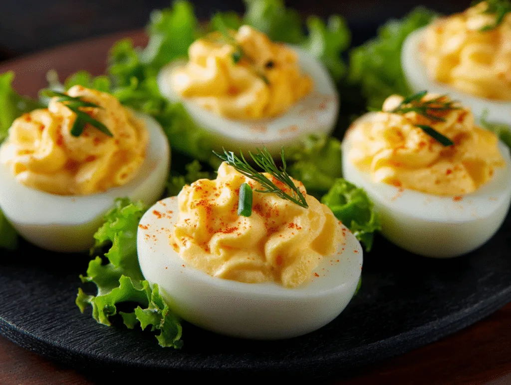 Hard‑Boiled Egg Bites: A Protein‑Packed, Easy Breakfast or Snack Hard-boiled egg bites Hard-Boiled Egg Bites with creamy filling, fresh herbs, and paprika on lettuce